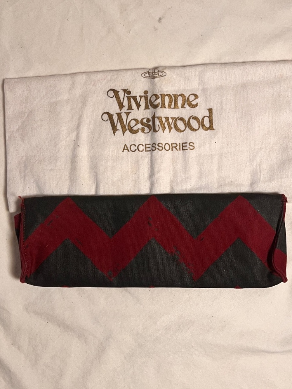 Vivienne Westwood I love crap beaded clutch purse - Picture 3 of 5